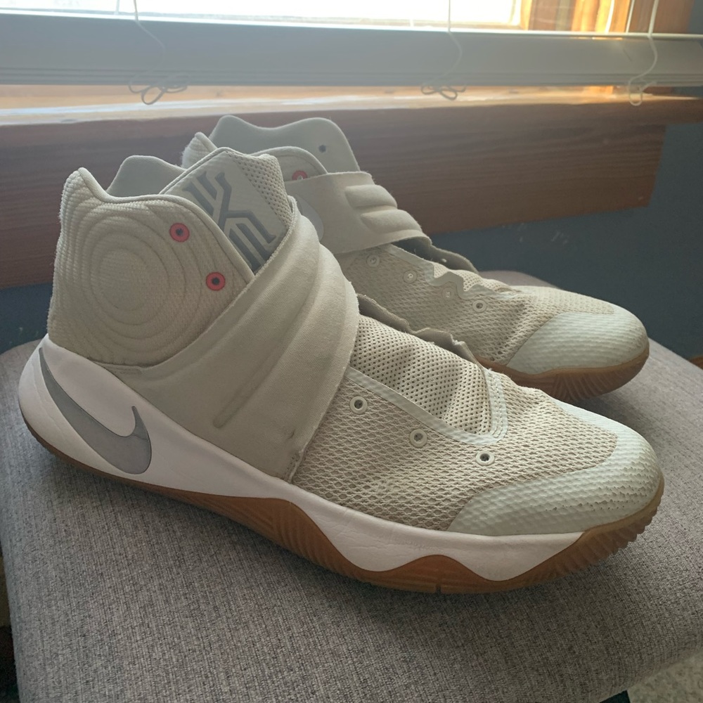 Nike Kyrie 2 Summer Pack Light Bone - Size 12 - Grey Tan - New Laces